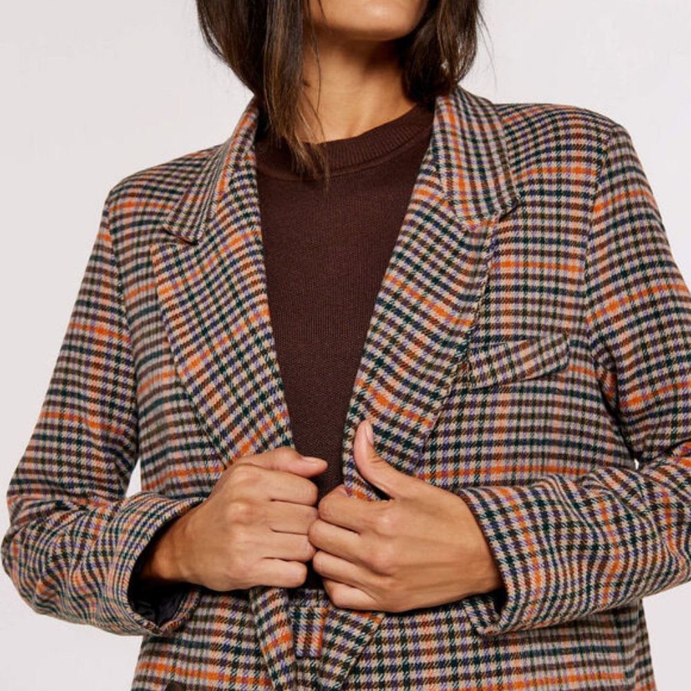 NWT Apricot Ladies Heritage Warm Check Blazer size 6 - Picture 3 of 9